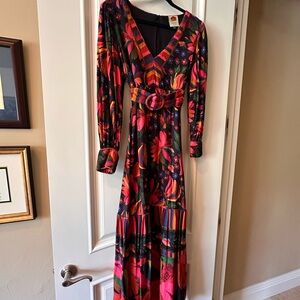 Farm Rio Maxi Dress; Size Large.